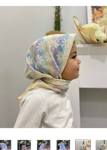 Başörtü dükkânı çocuk eşarp - Görsel 7