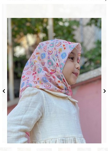 Başörtü dükkânı çocuk eşarp - Görsel 11
