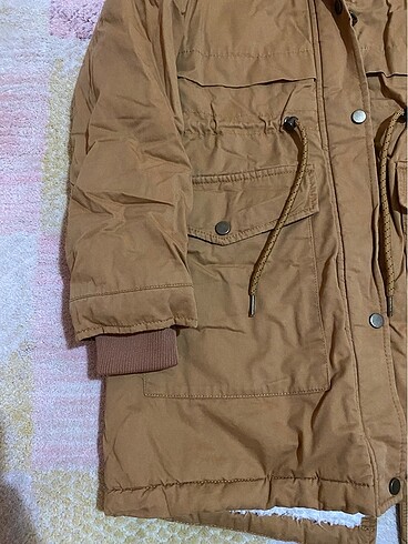 38 Beden camel Renk Mont parka