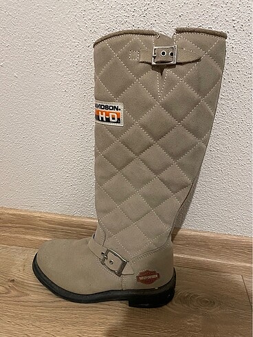 37 Beden camel Renk Harley Davidson Bej rengi çizme orjinal