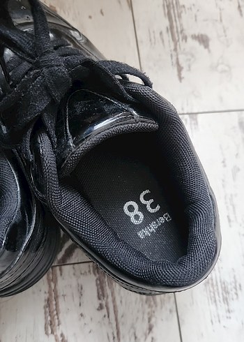 Bershka Siyah Platform Topuklu Kadın Spor Ayakkabı