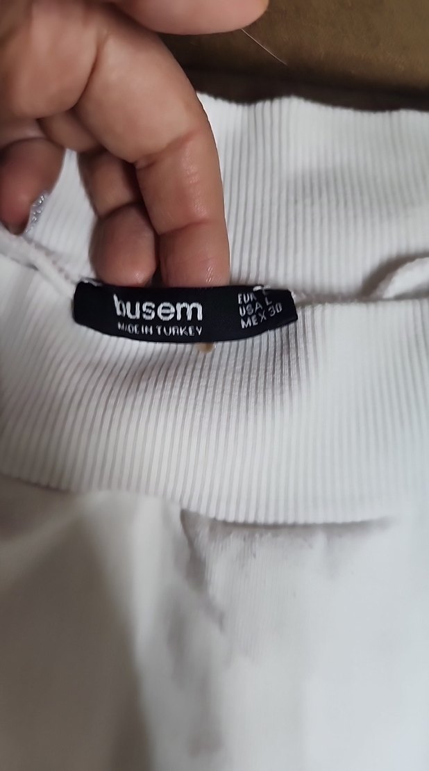 Kadın Beyaz Uzun Kollu Sweatshirt - Görsel 2