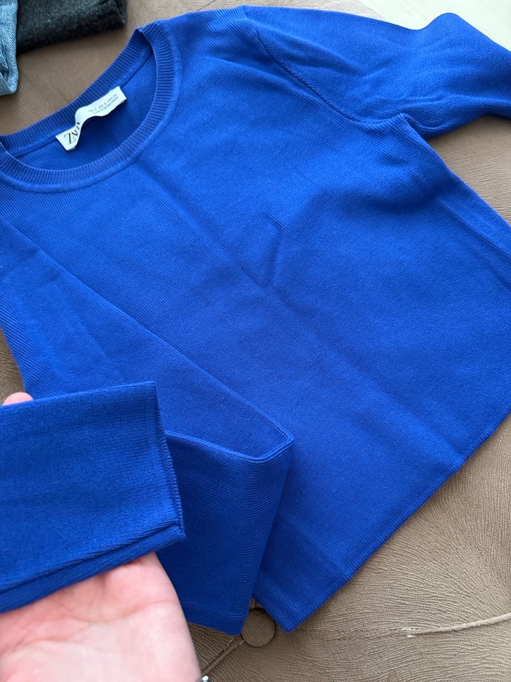 Mavi Kadın Basic Triko Kazak - Görsel 3