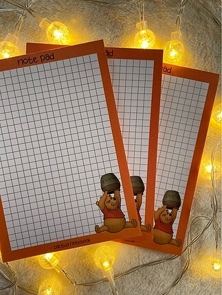 Winnie The Pooh A6 Notes Defter