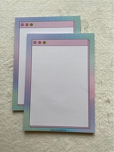 A5 Notes Defter