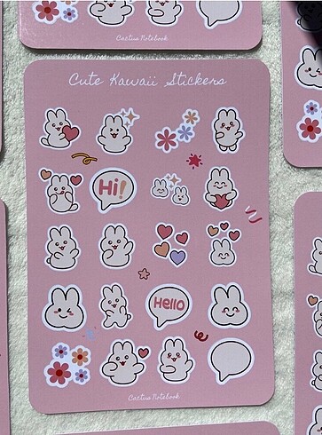  Cute Kawaii stickers