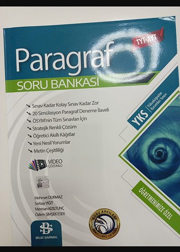 YKS Paragraf Soru Bankası bilgi sarmal