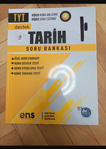 TYT Tarih Soru Bankası - ens yayınları