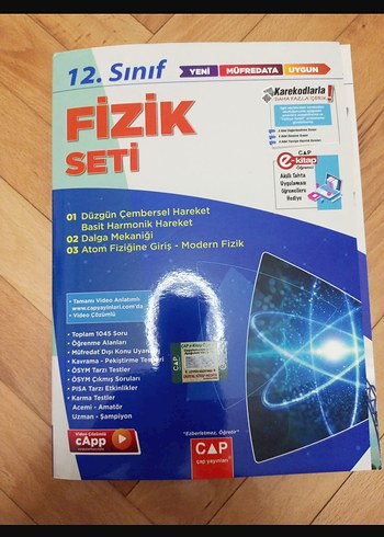 12. Sınıf Fizik Seti - çap