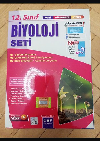 12. Sınıf Biyoloji Seti - çap