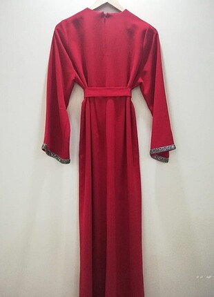 diğer Beden Kırmızı Elbise (tesettür)