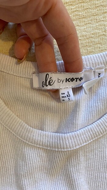Koton kolsuz crop