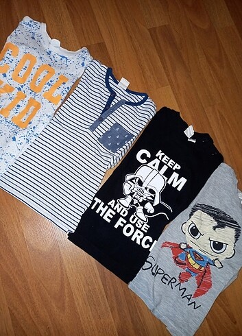 4 adet shirt 