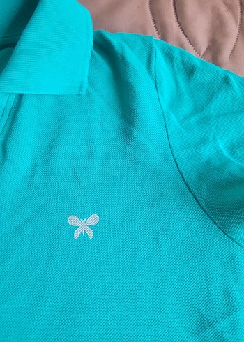 Turkuaz Kadın Kısa Kollu Midi Elbise - Görsel 3