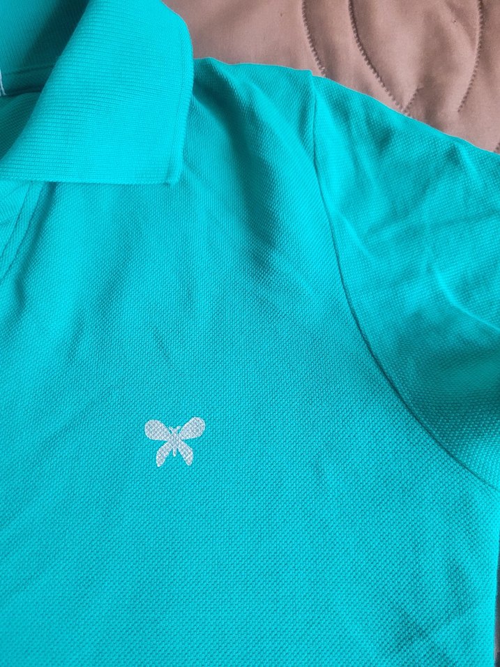 Turkuaz Kadın Kısa Kollu Midi Elbise - Görsel 3