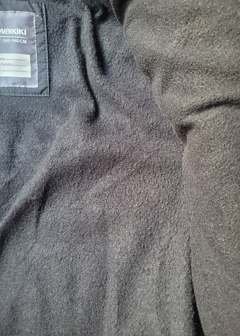 Siyah Kapüşonlu Erkek Çocuk Streetwear Mont - Görsel 3