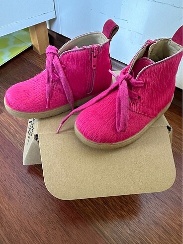 25 Beden pembe Renk Zara clarks bot