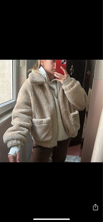 Pull and Bear Peluş kürk