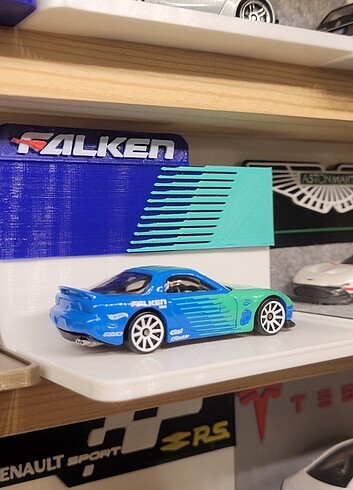 #falken dekalli 3d model araç standı