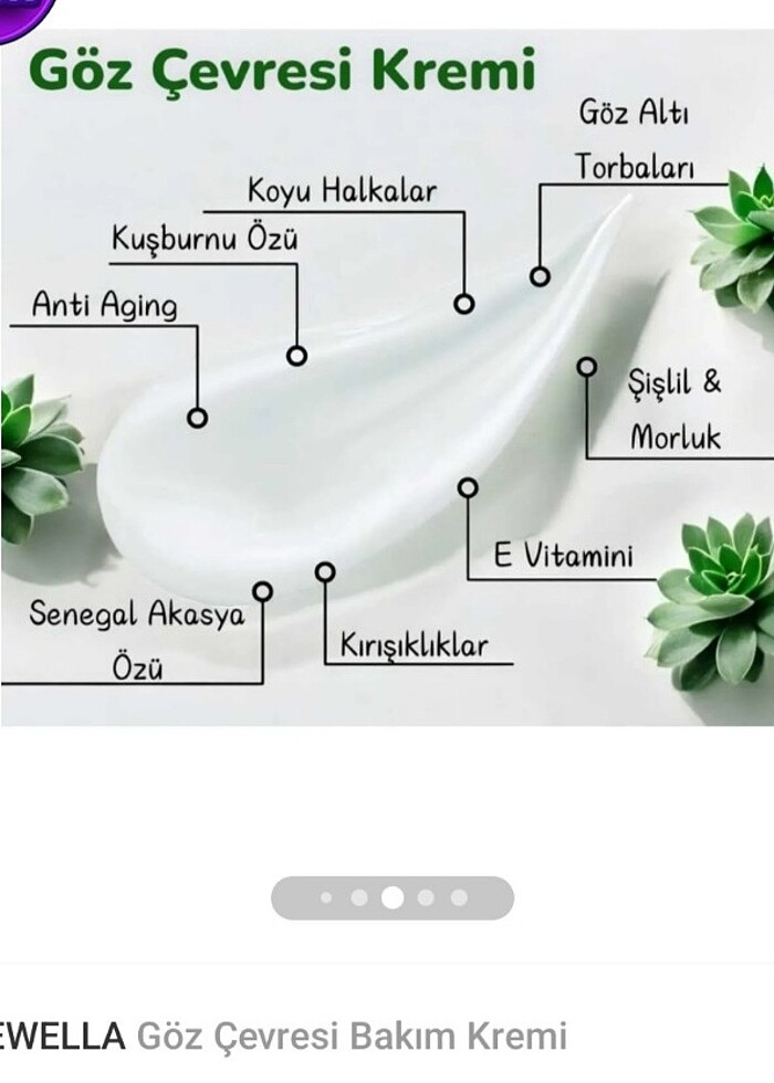 İki adet göz çevresi bakım kremi  - Görsel 2