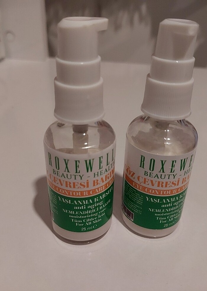 İki adet göz çevresi bakım kremi  - Görsel 3