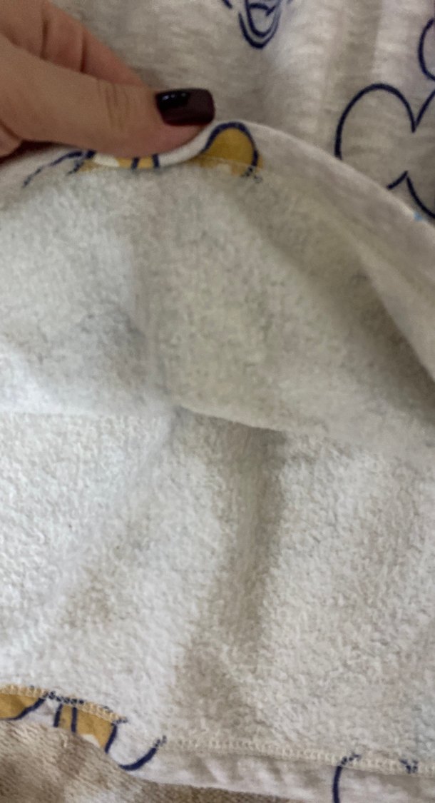 Kız Çocuk Gri Baskılı Uzun Kollu Elbise - Görsel 2