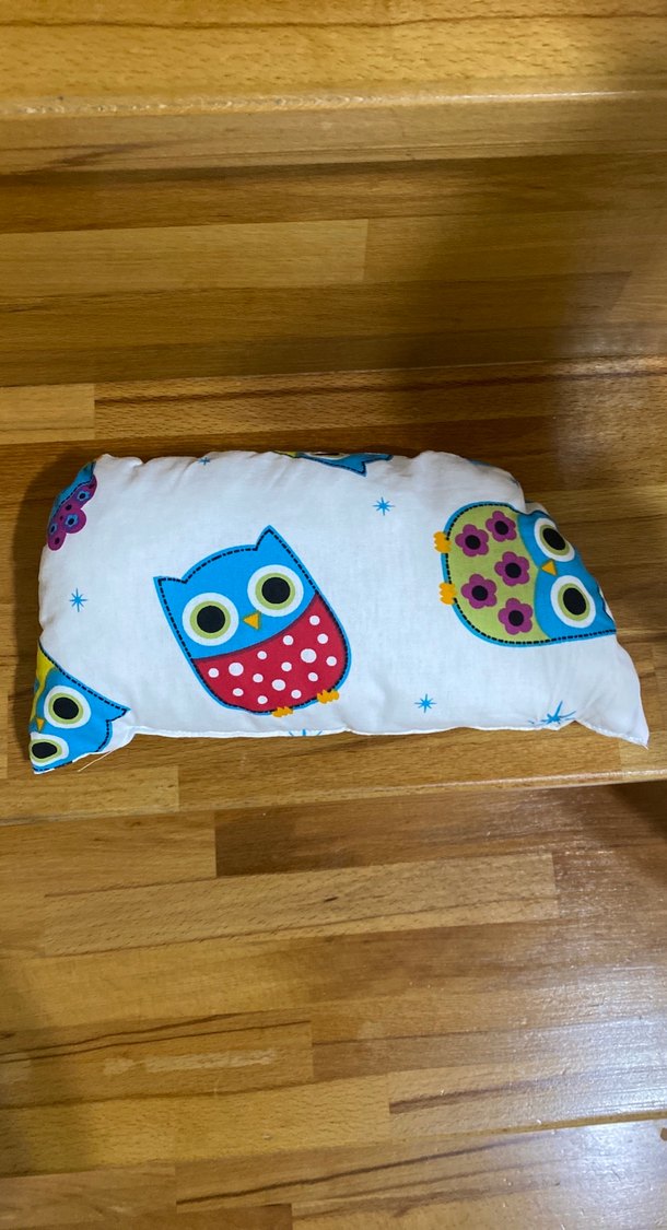 Renkli Baykuş Desenli Çocuk Uyku Minderi - Görsel 4