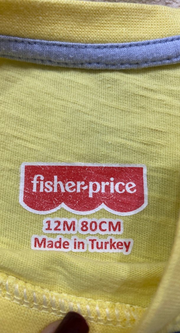 Sarı Baskılı Erkek Çocuk Kısa Kollu Tişört - Görsel 2