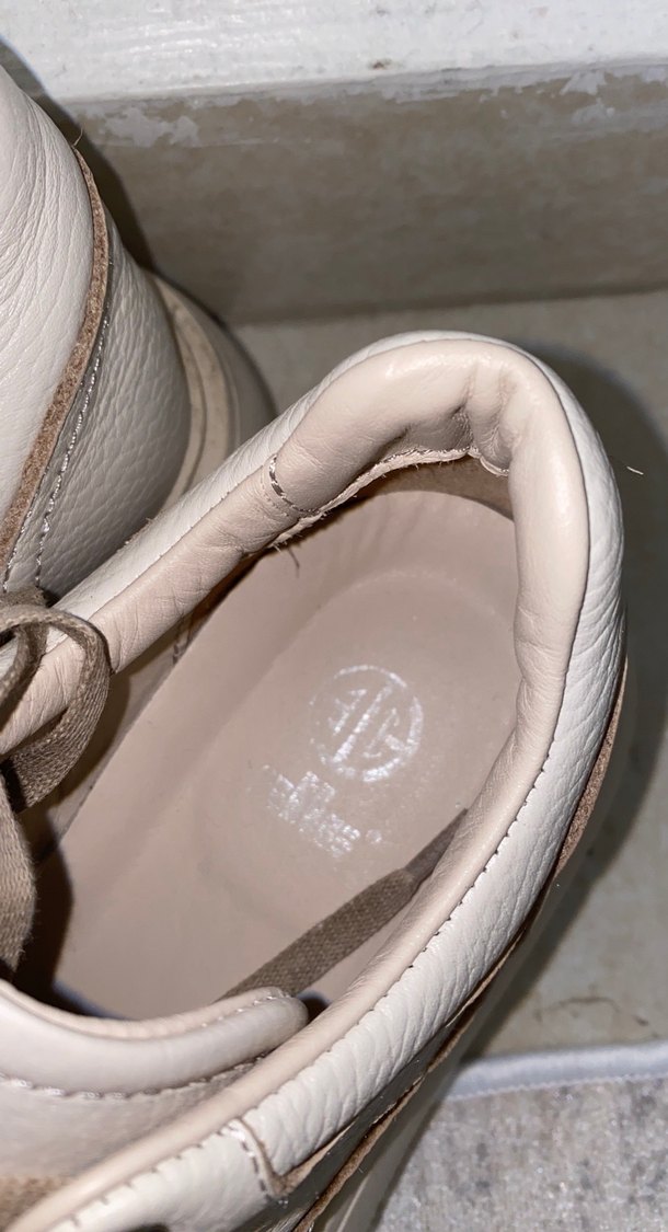 Bej Platform Topuklu Kadın Spor Ayakkabı - Görsel 3