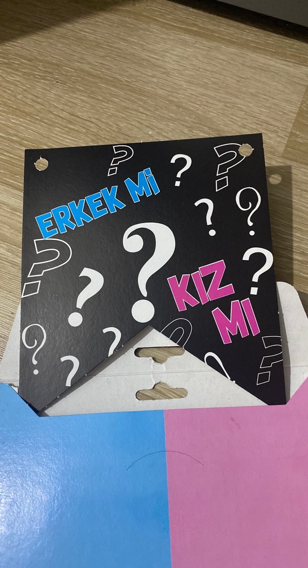 Cinsiyet Belirleme Partisi Süsleri - Görsel 2