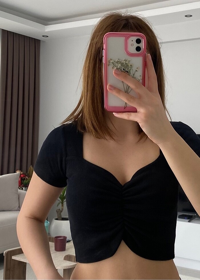 Önü kalp crop - Görsel 2