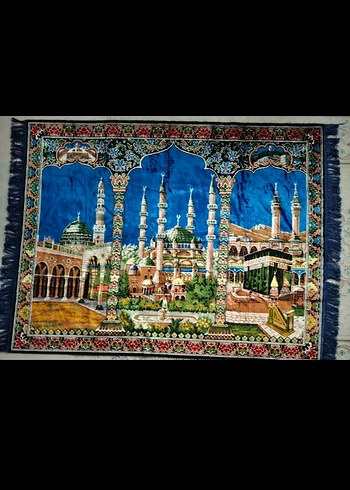 Çok Renkli Desenli Geleneksel Halı - Görsel 3