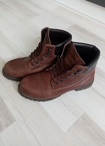 1 iki kez kullanıldı çok kaliteli bot kışlık deri bot tertemiz - Görsel 5