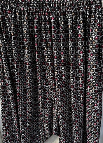 Yeni cepli permuarlı carsa kumaş şalvarla  - Görsel 2