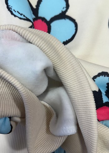 Bebek Kız Çiçekli Uzun Kollu Takım - Görsel 3