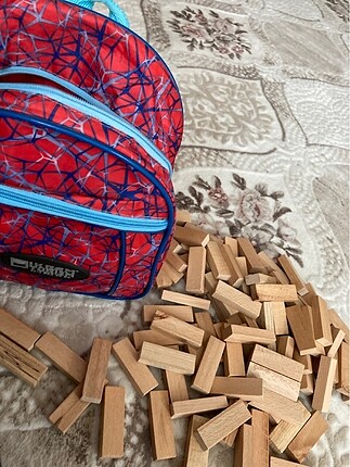 Jenga ağaç bloklar - Görsel 4