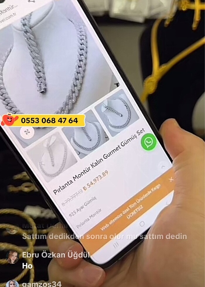 Gümüş set - Görsel 2