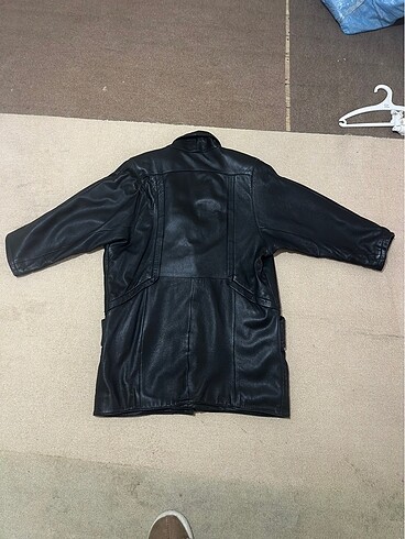 Vintage deri mont - Görsel 2