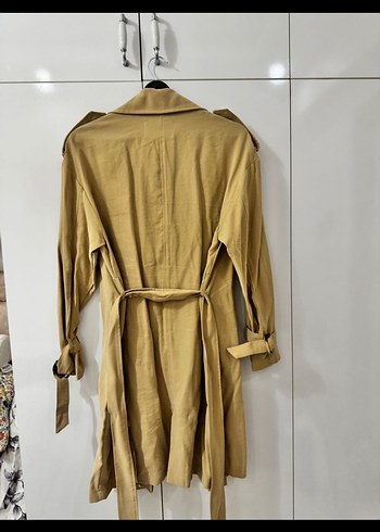s Beden camel Renk Stradivarius trençkot