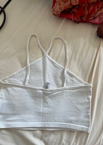 s Beden Beyaz Minimalist Kadın Bralet