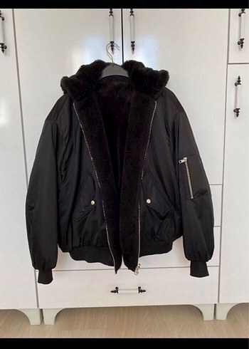 Zara çift taraflı mont