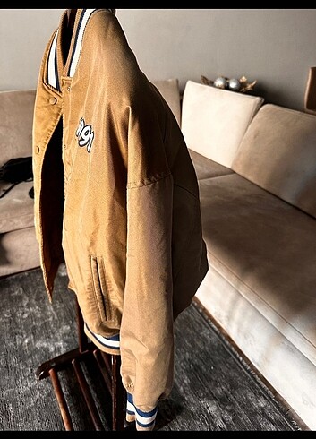 s Beden camel Renk P&b bomber ceket 