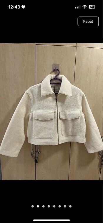 Stradivarius Stradivarius beyaz ceket