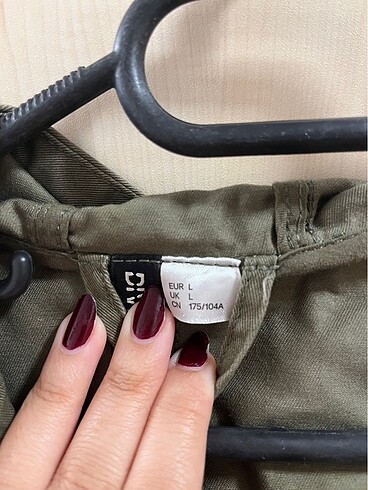 m Beden haki Renk H&M ceket sıfırdan farksız