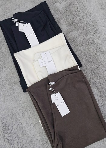 Modal Kumaş Palazzo Pantolon - Görsel 8