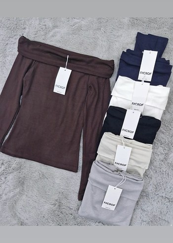 Kayık Yaka Modal Bluz - Görsel 5