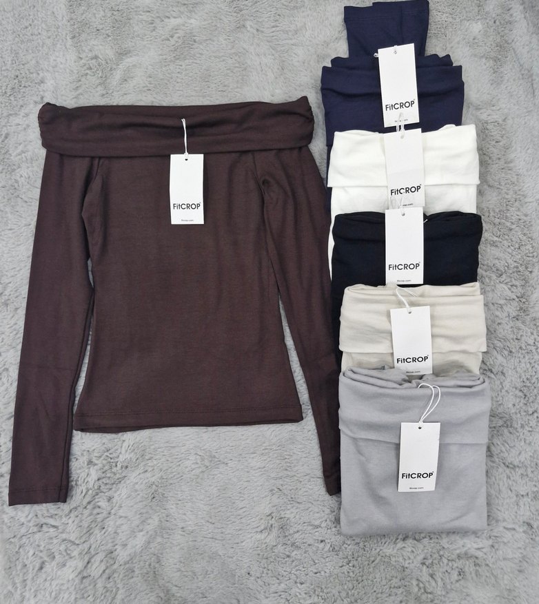 Kayık Yaka Modal Bluz - Görsel 2