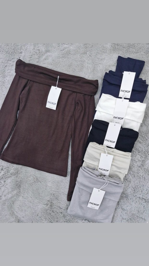 Kayık Yaka Modal Bluz - Görsel 5