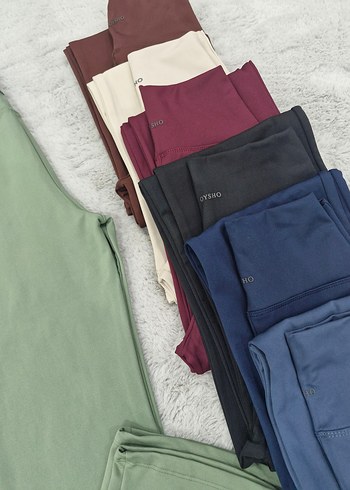 İçi Şardonlu İspanyol Paça Tayt - Görsel 2