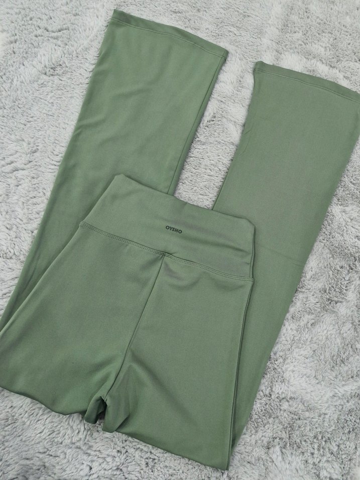 İçi Şardonlu İspanyol Paça Tayt - Görsel 5